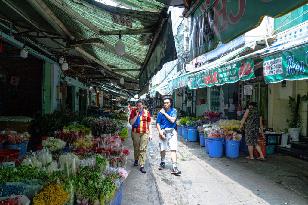 Tet's holiday activities in Saigon