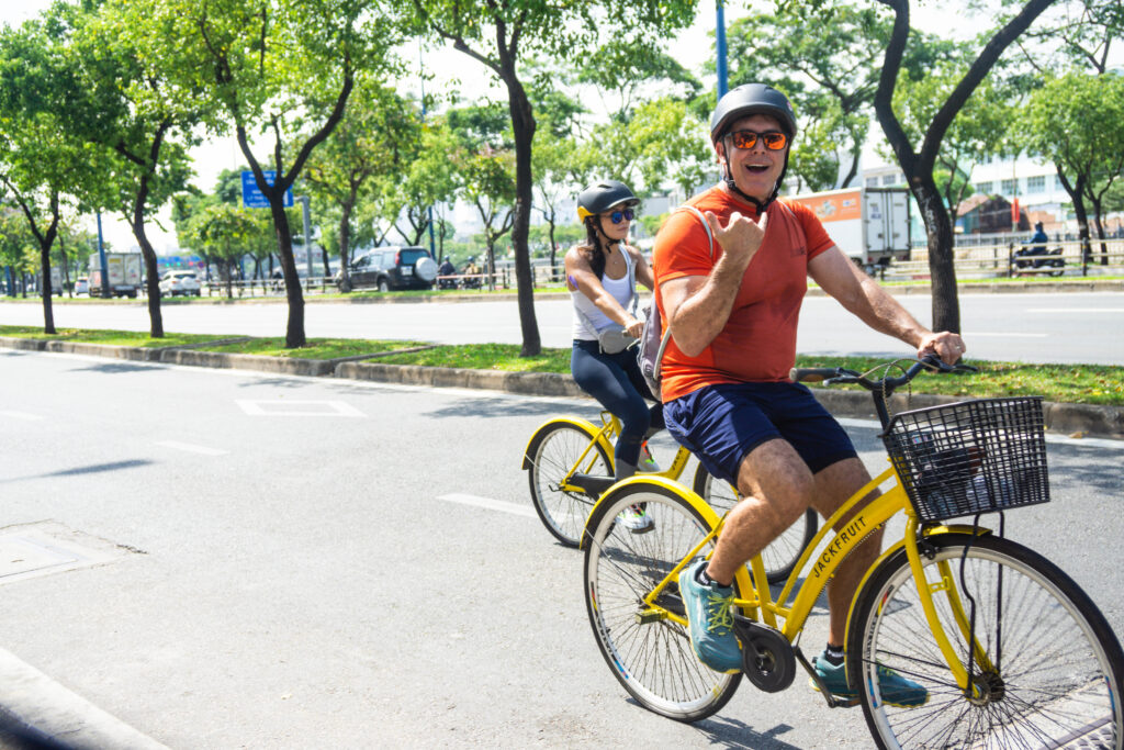 top place to ride bicycle in ho chi minh city