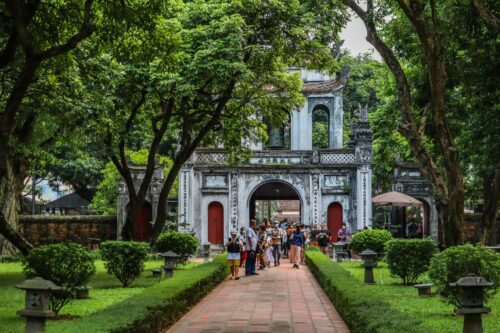 Temple of Literature's hanoi