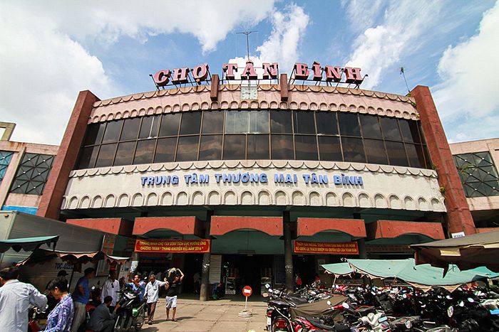 Tan Binh market in Ho Chi Minh