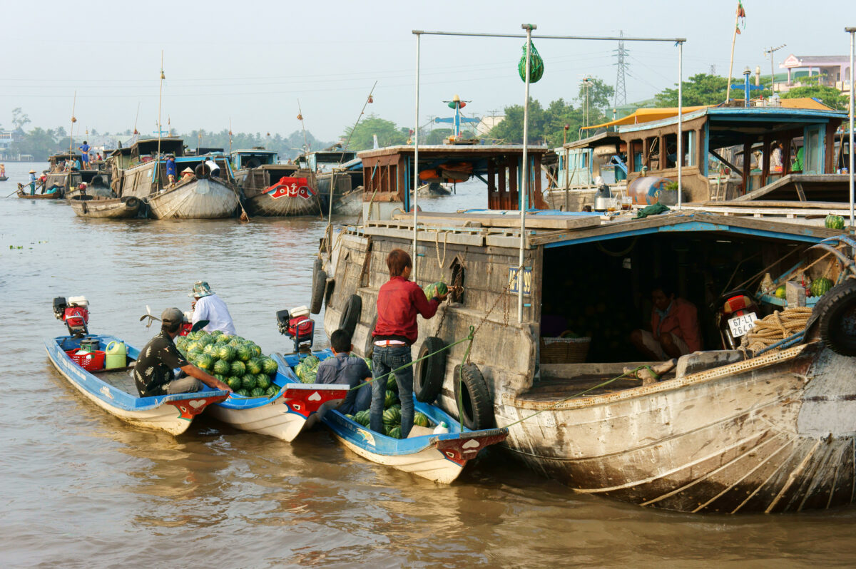 Cai Rang Floating Market