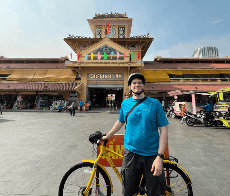 cycling in Ho Chi Minh City