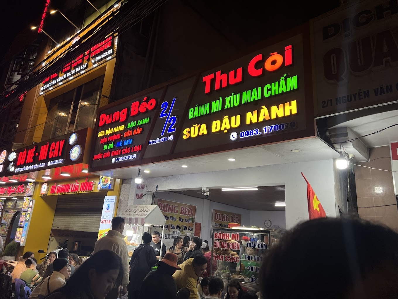 dalat night market food