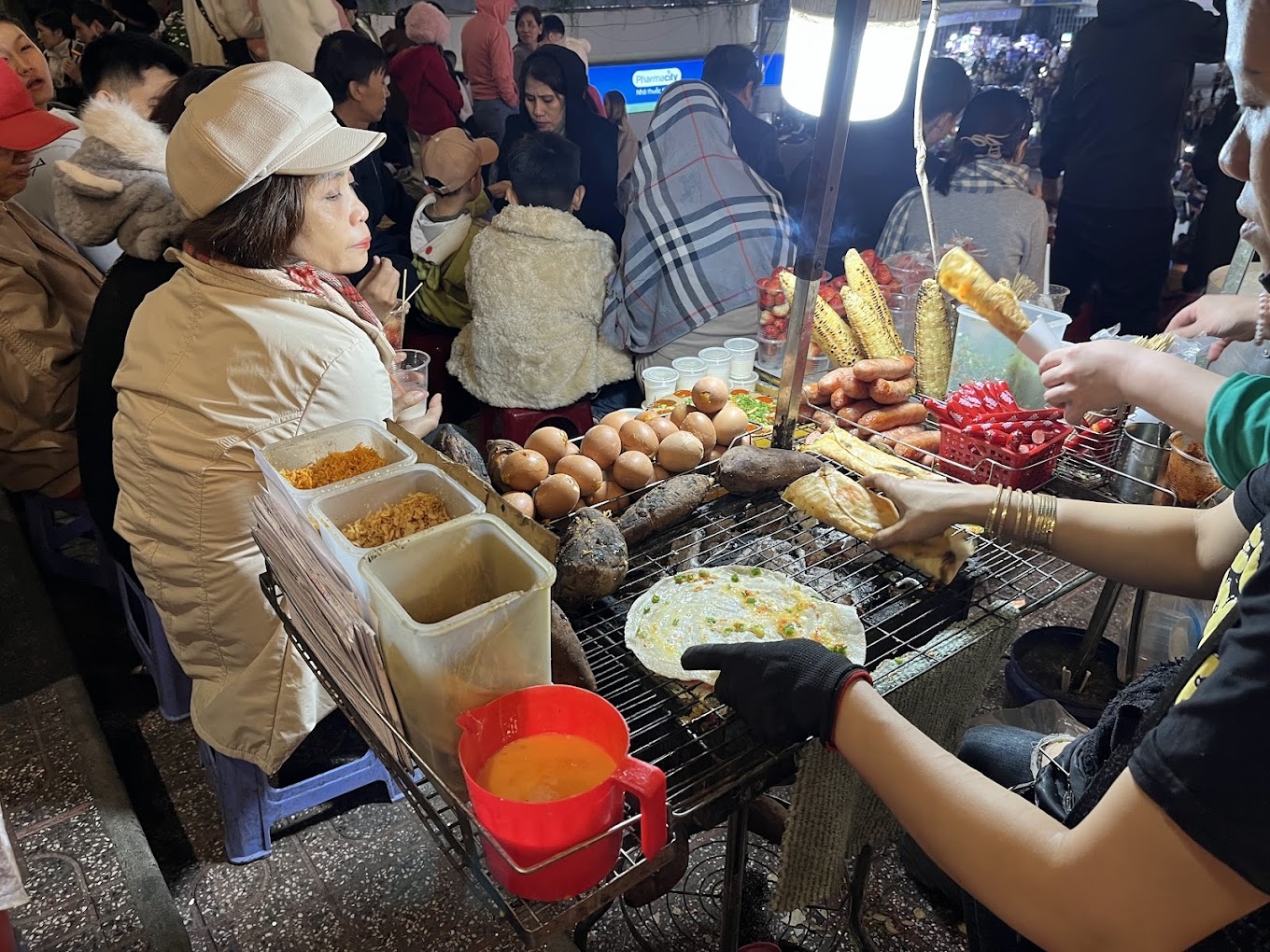 dalat night market food