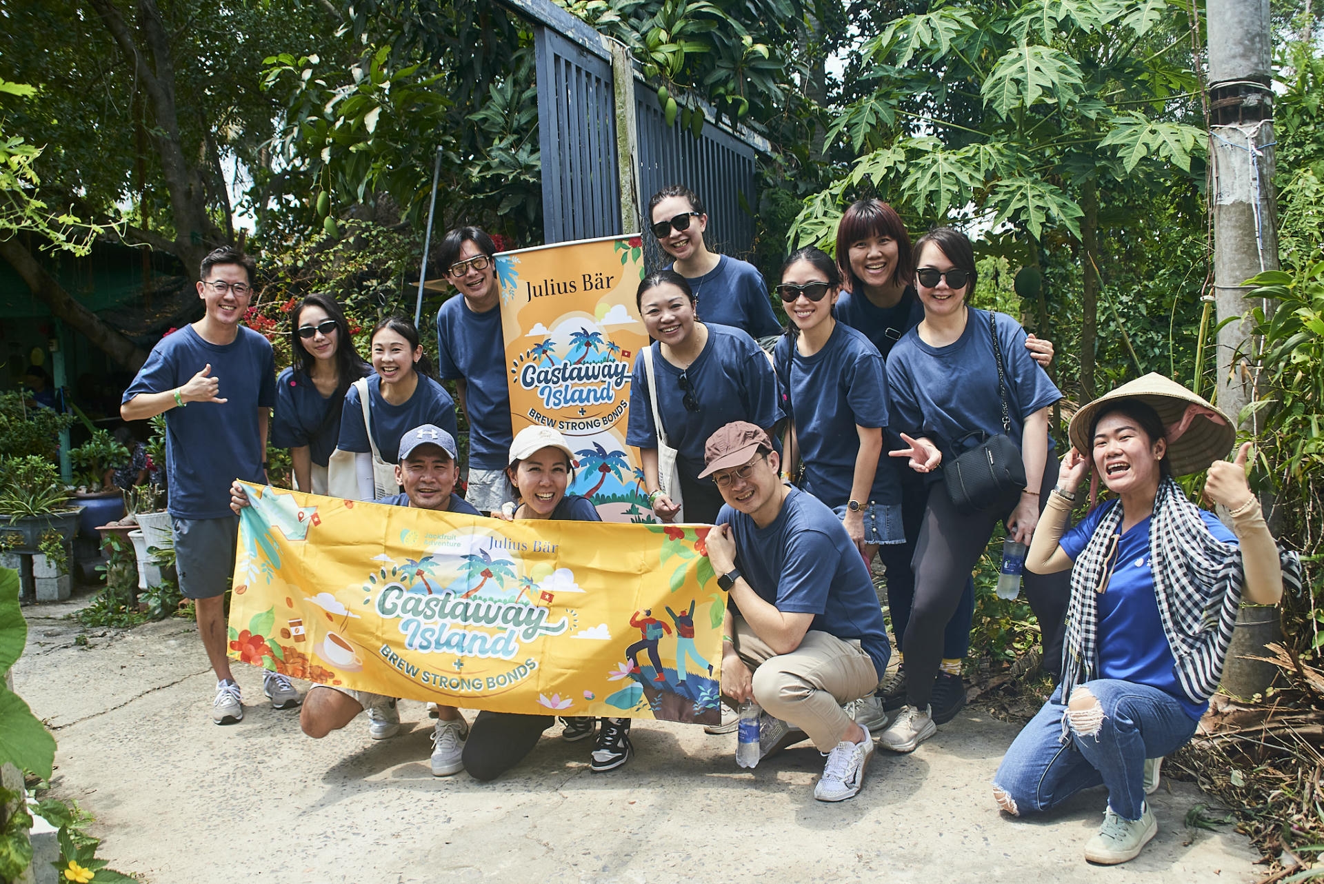 Julius Baer team building in ho chi minh city