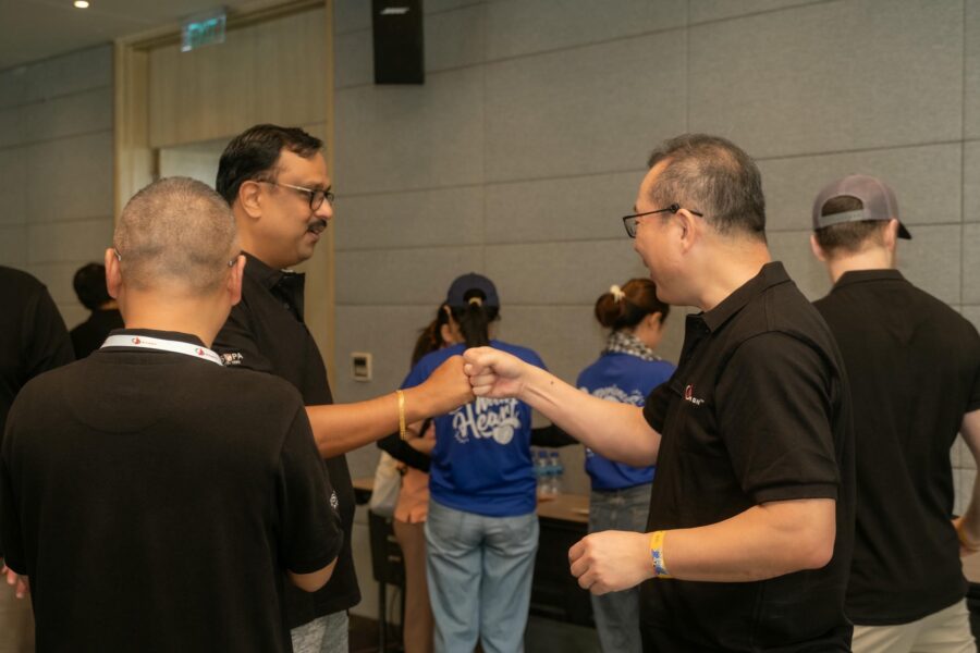 team-building activities for work retreat with role swap challenge by Jackfruit Adventure