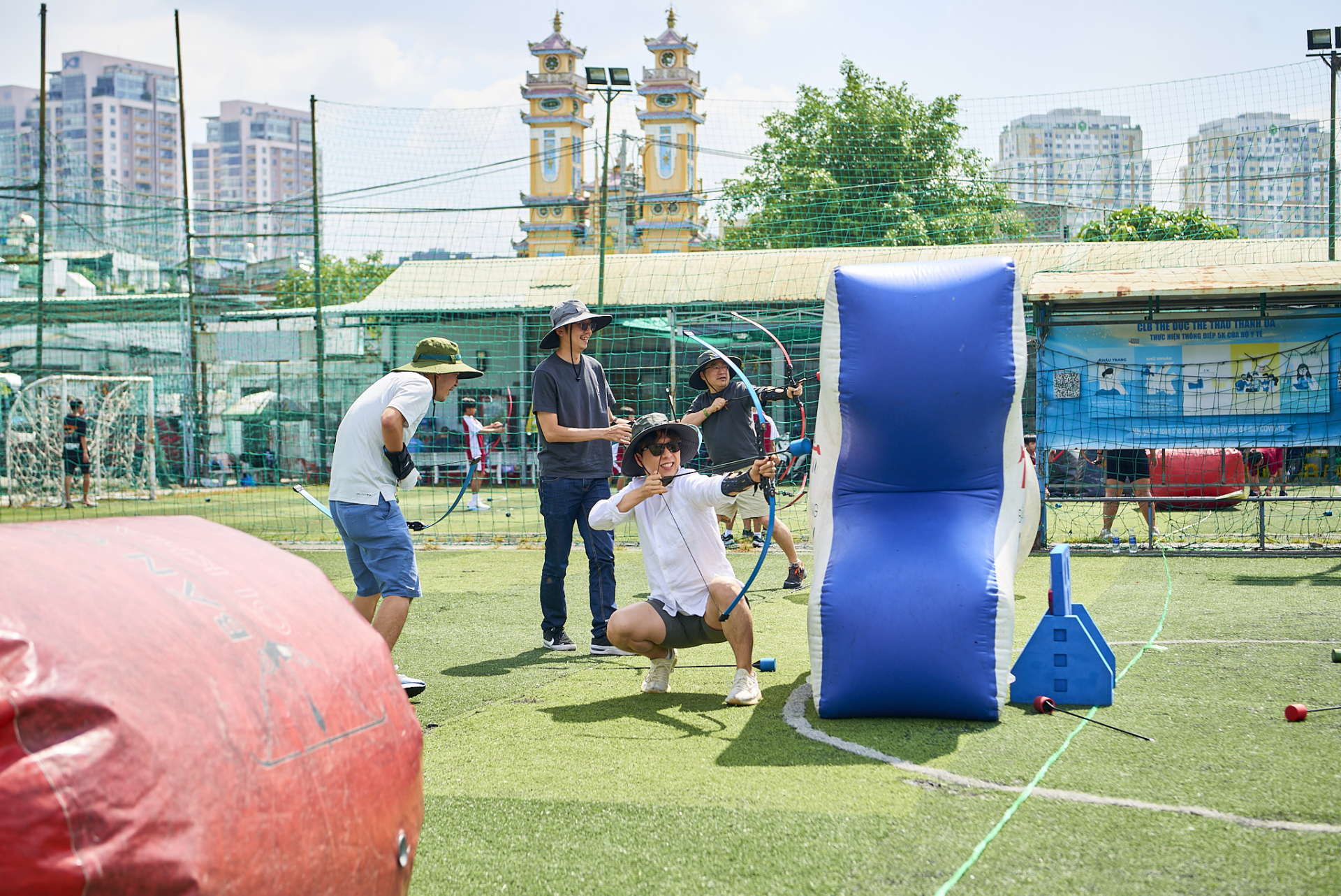 outdoor team building in ho chi minh city