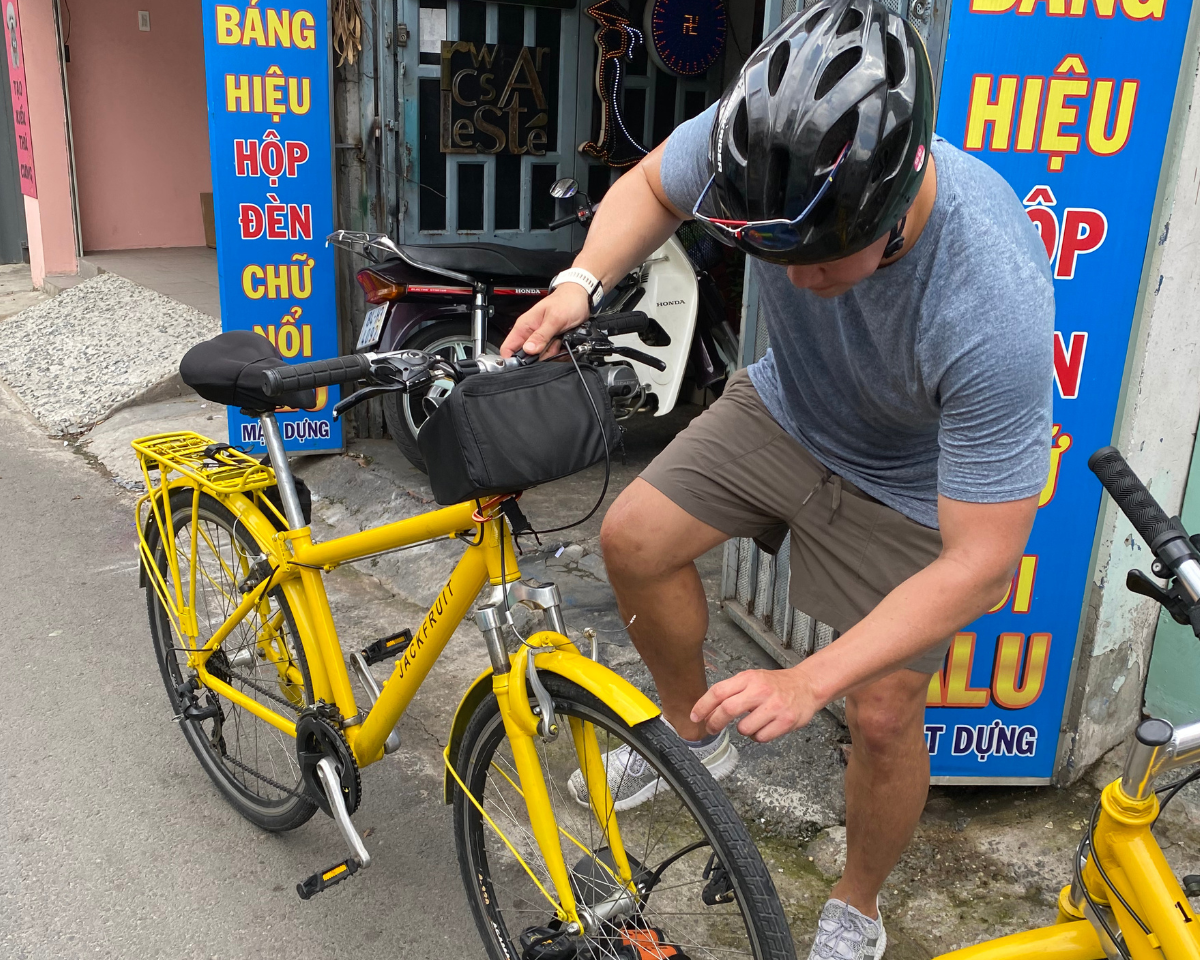cycling in Ho Chi Minh City