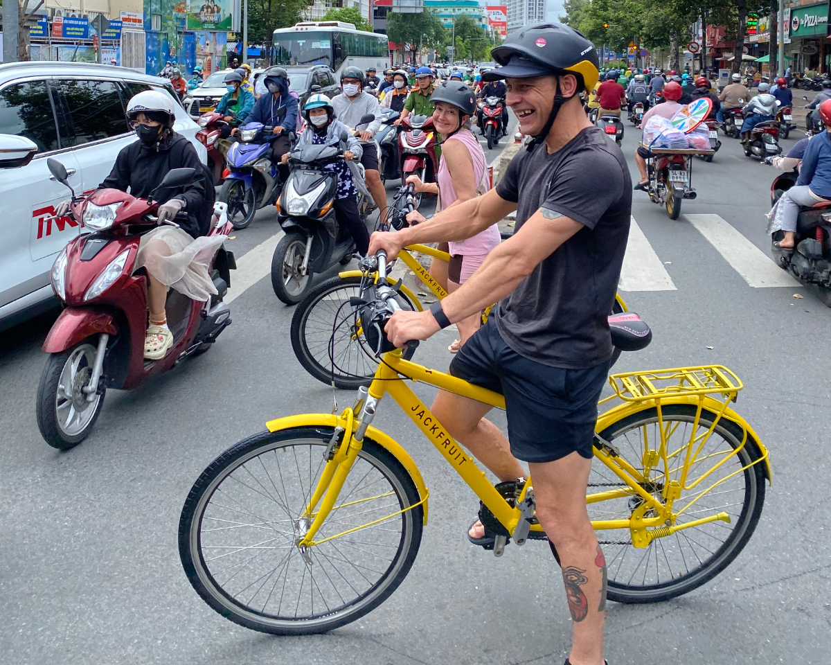 cycling in Ho Chi Minh City