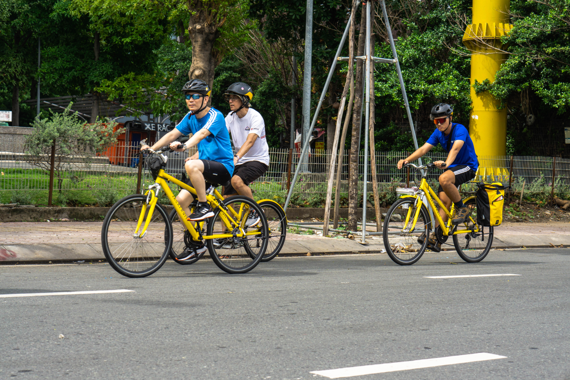 cycling in Ho Chi Minh City