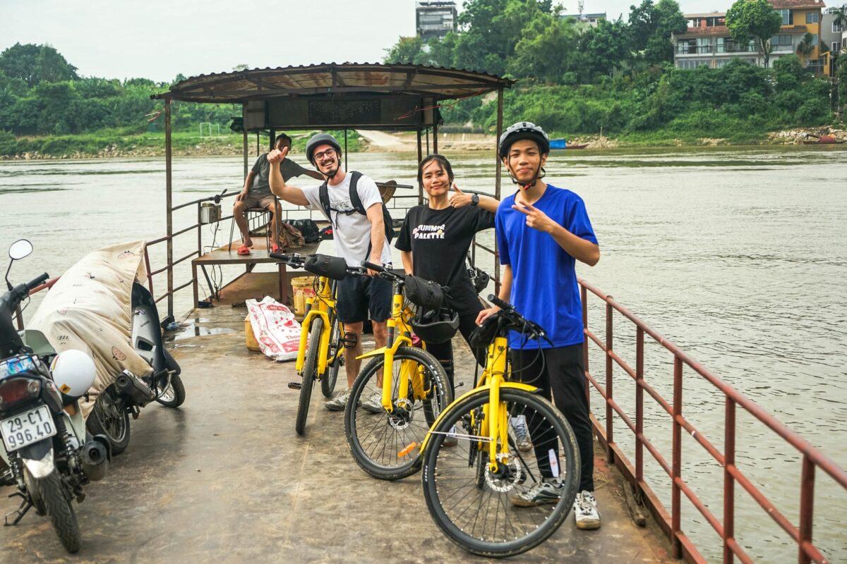 cycling tour ride to the co loa ancient