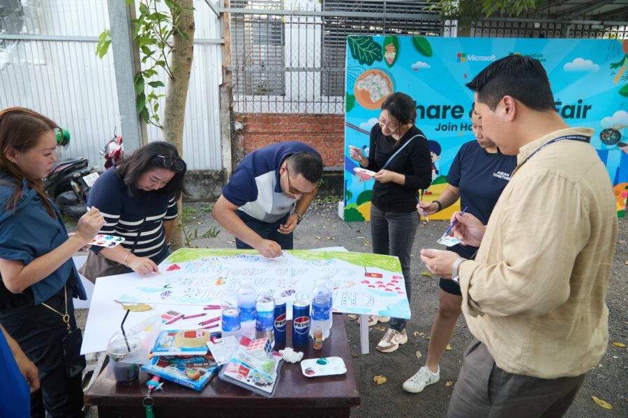 CSR team building in Ho Chi Minh city