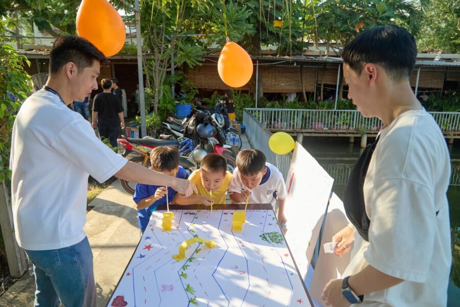 CSR team building in Ho Chi Minh city