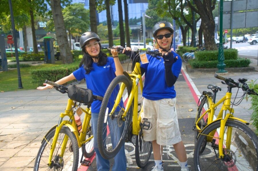 New Cycling Lane in Ho Chi Minh City