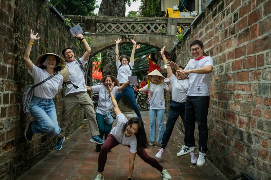 team building for foreigners in Hanoi