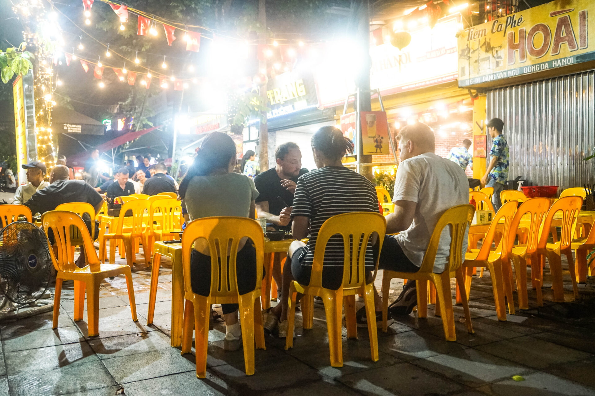 dinner in hanoi