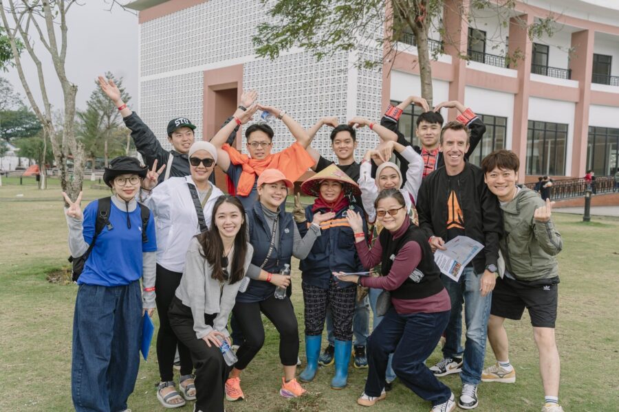 Purpose-driven corporate retreat with CSR team-building activities in Vietnam