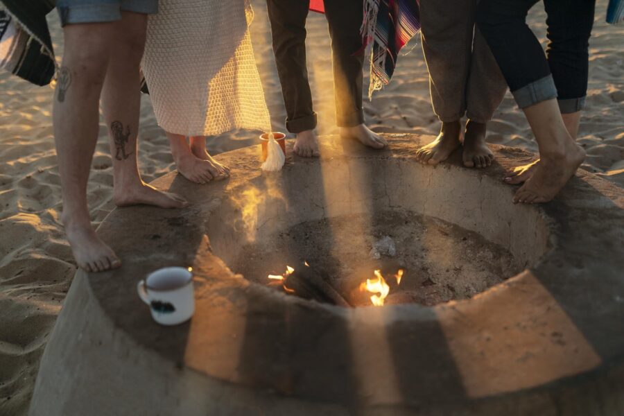beach team building activities