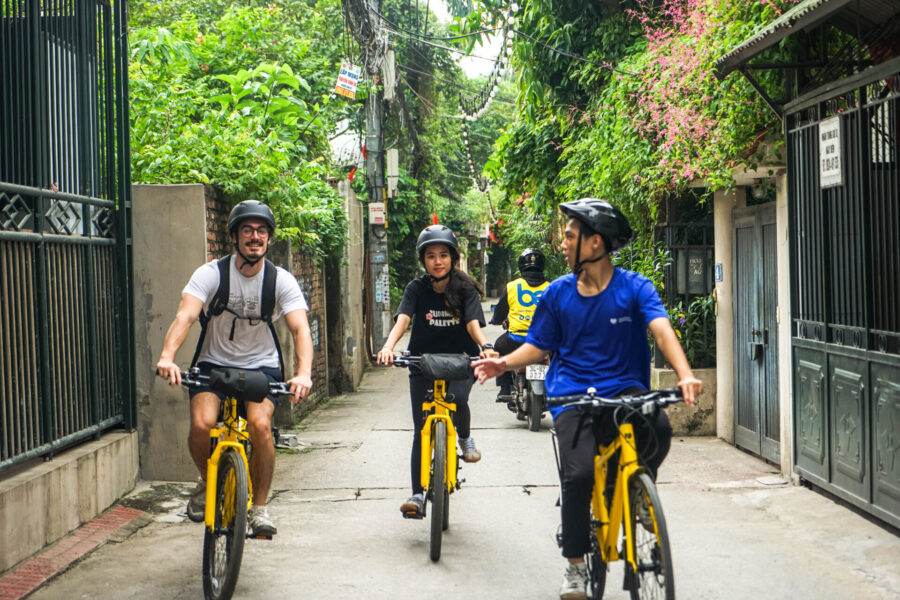 Saigon Cyclo Quest city adventure for corporate teams in Vietnam