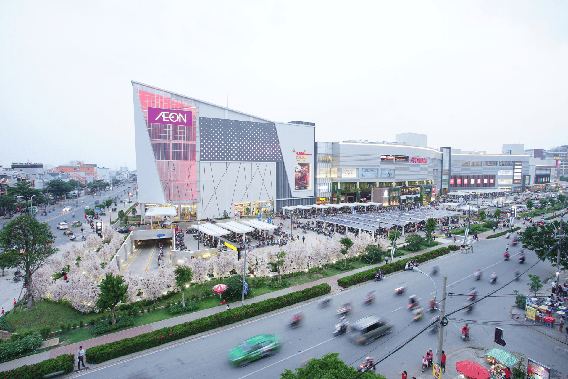 AEON Mall Bình Tân, a suburban shopping mall in Ho Chi Minh City's Bình Tân District 