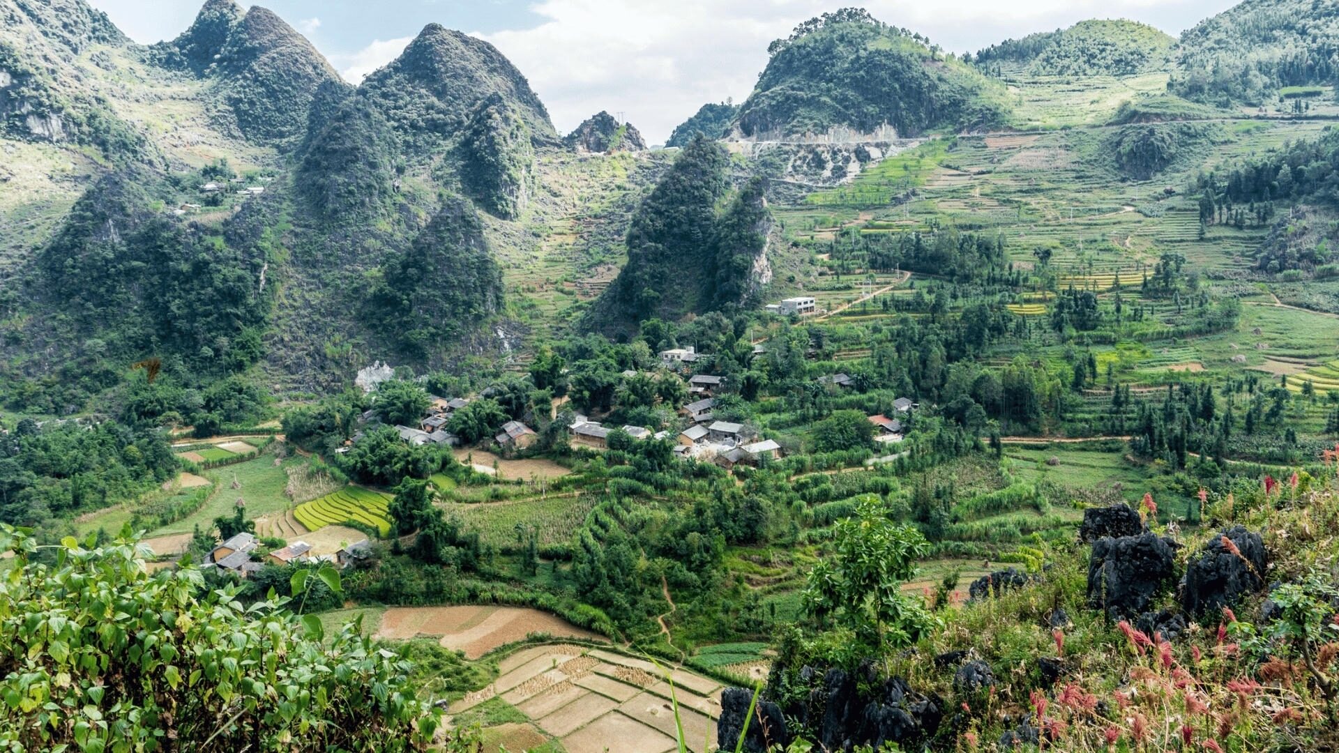 Dong Van Ancient Village is on the way of Ha Giang Loop and cycle trips vietnam - Jackfruit Adventure