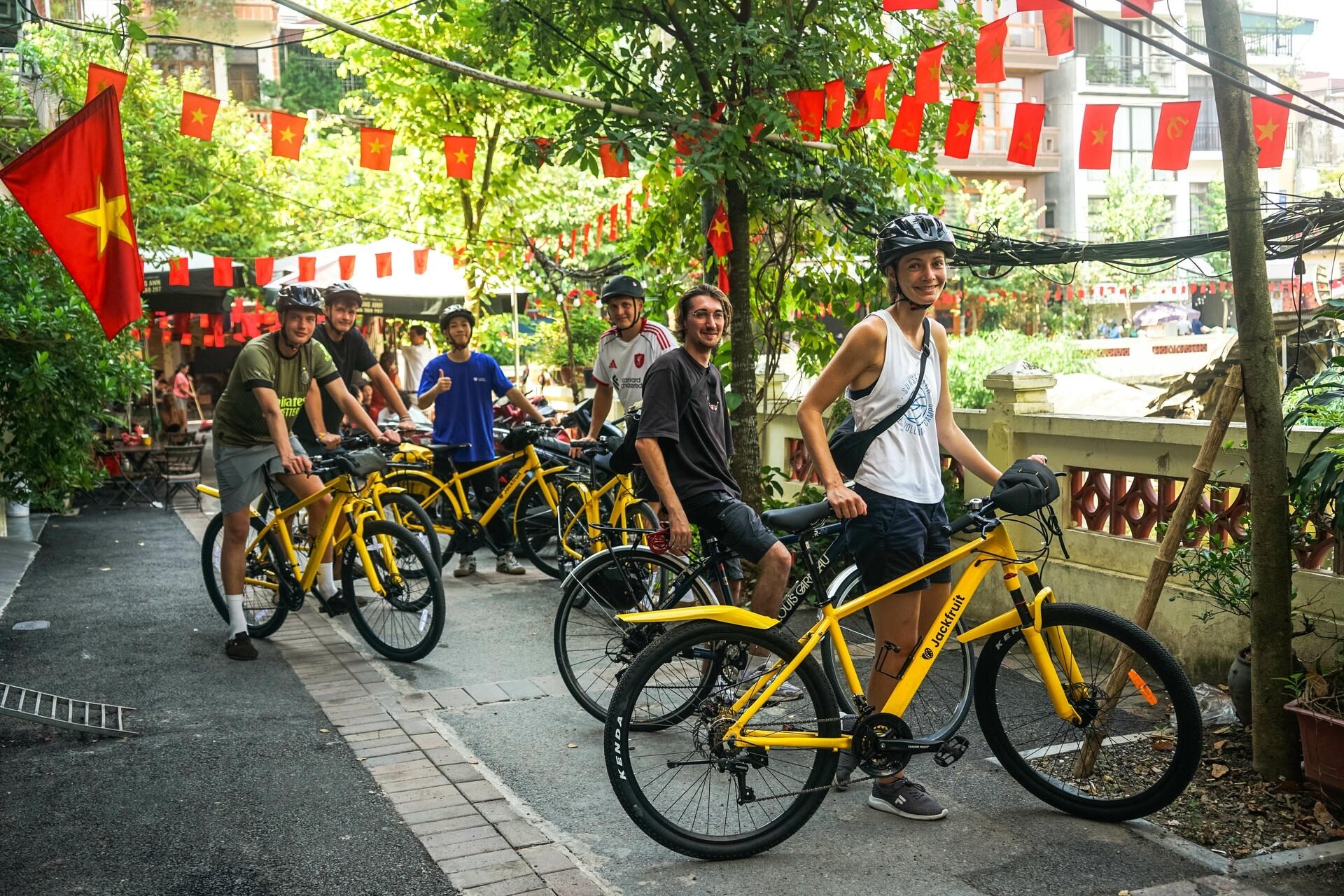 Hanoi Old Quarter shopping experience with Jackfruit Adventure