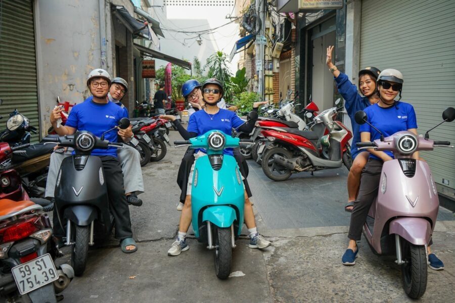 Electric motorbike tours in Vietnam with Jackfruit Adventure