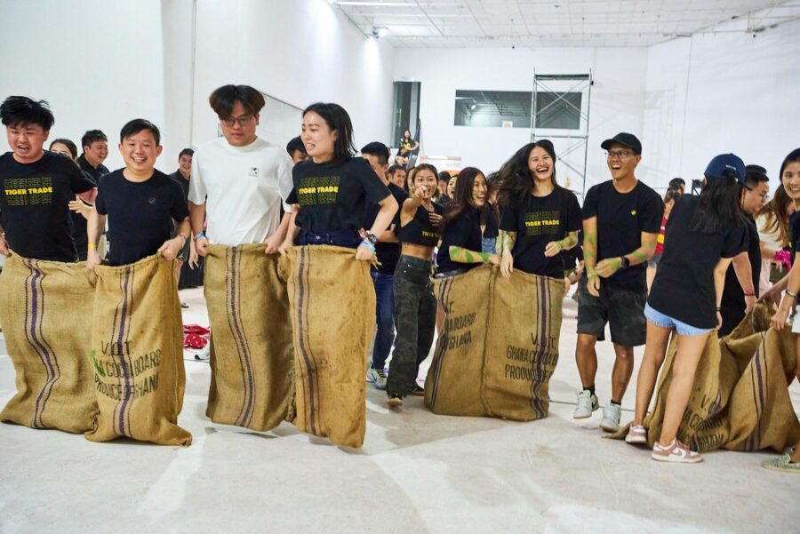 large group game ideas in Vietnam with Jackfruit Adventure