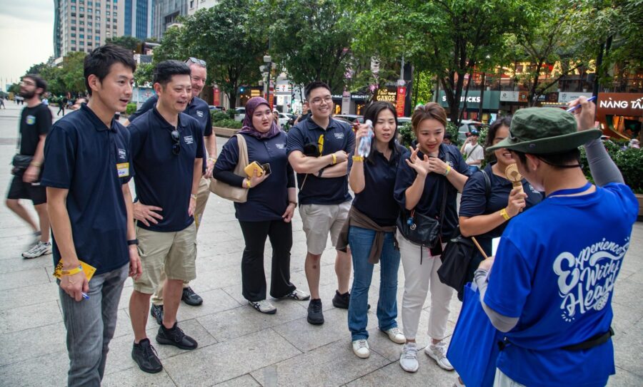 large group team building activities in Vietnam