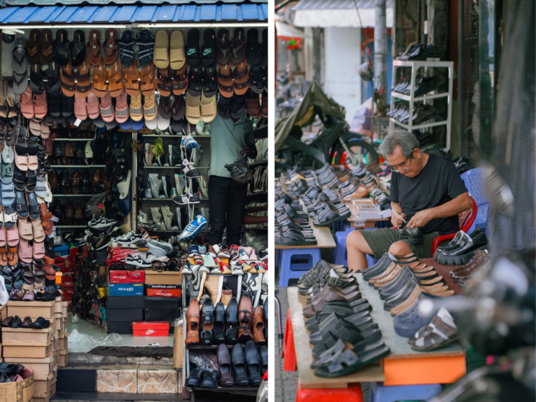 hanoi shoe street - 1