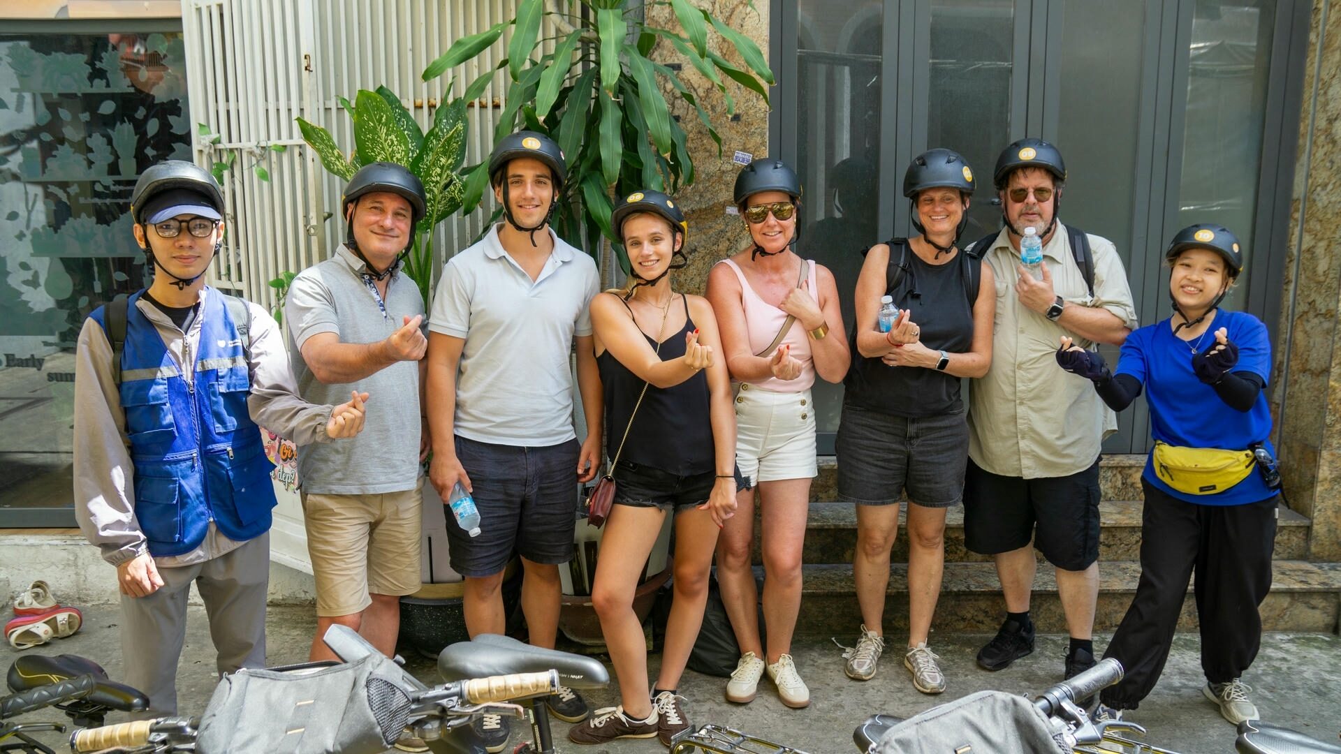 family cycling tour in Ho Chi Minh City