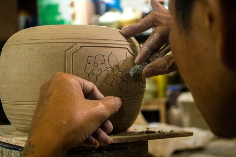 A Bat Trang ceramic product_Where to buy souvenirs in Hanoi_Jackfruit Adventure