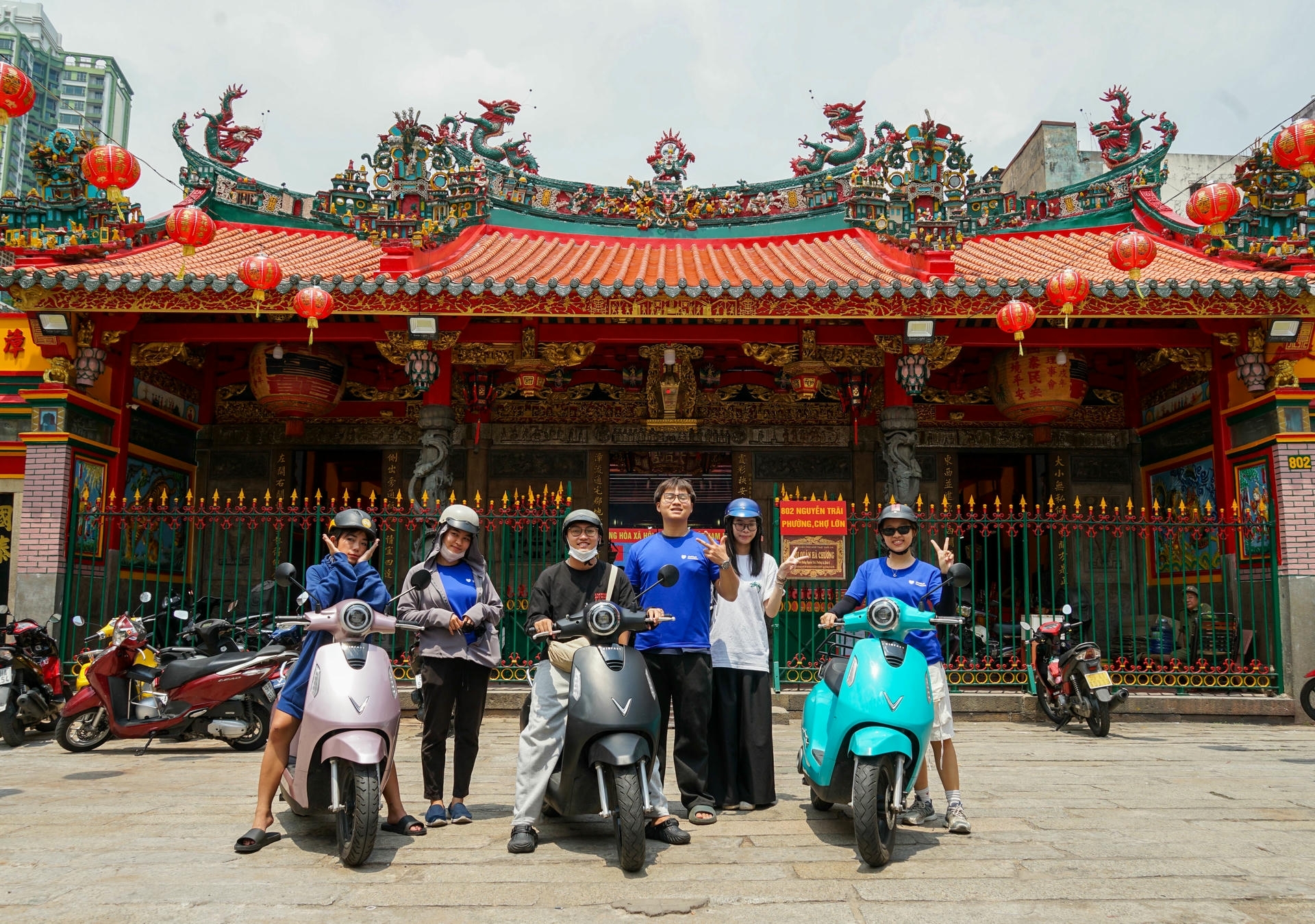 saigon electric tour with Jackfruit